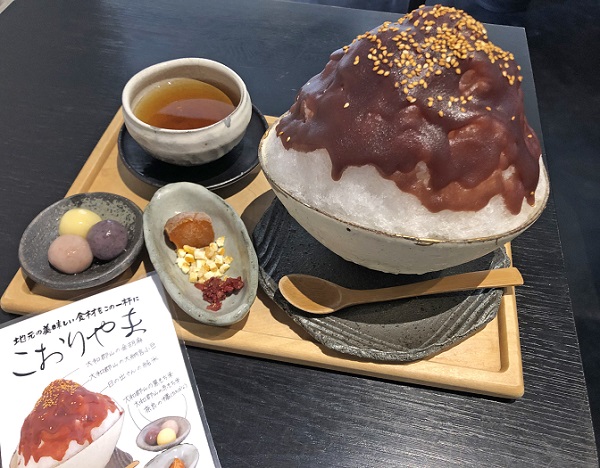 奈良かき氷 大和郡山市の 和カフェ モリカ 女の奈良一人旅