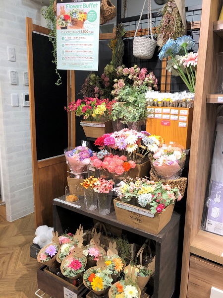 フラワーミッフィー浅草店 ミッフィーのお花屋さんが可愛すぎてテンション上がる